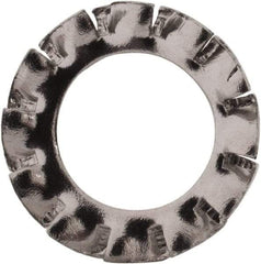 Value Collection - M6 Screw, 6.4mm ID, Stainless Steel External Tooth Lock Washer - 11mm OD, Uncoated, Grade 316 & Austenitic A4 - Apex Tool & Supply