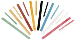 Value Collection - 800 Grit Ceramic Rectangular Polishing Stone - Super Fine Grade, 5/32" Wide x 4" Long x 1/32" Thick - Apex Tool & Supply