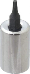 Proto - 3/8" Drive, T10 Torx Bit Socket - 1-23/32" OAL, 5/8" Bit Length - Apex Tool & Supply