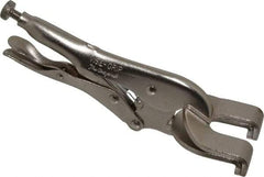 Irwin - 9" OAL Standard Jaw Panel Clamp Weld Locking Pliers - 3/8" Jaw Depth, 3/8" Jaw Opening - Apex Tool & Supply