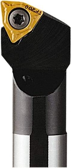 Seco - 20mm Min Bore Diam, 150mm OAL, 16mm Shank Diam, A-SWLC Indexable Boring Bar - 21mm Max Bore Depth, WCMT 06T3.. Insert, Screw Holding Method - Apex Tool & Supply