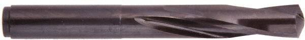 National Twist Drill - 3/8" 140° Cobalt Jobber Drill - Gold Finish Finish, Right Hand Cut, Spiral Flute, Straight Shank, 3" OAL, Notched Point - Apex Tool & Supply