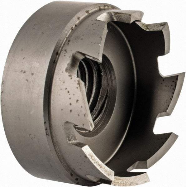 Hougen - 1-1/8" Diam, 1/8" Cutting Depth, Hole Saw - High Speed Steel Saw, Toothed Edge - Apex Tool & Supply