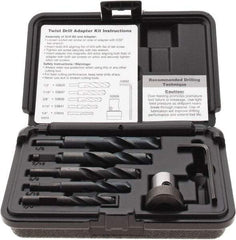 Hougen - Power Drill Twist Drill Bit - For 3/4" Two Flat Shank Drills - Apex Tool & Supply