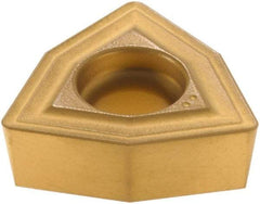 Komet - WOEX080408 01 Grade BK72 Carbide Indexable Drill Insert - TiCN/TiC/Al2O3/TiN Finish, Trigon, 12mm Inscribed Circle - Apex Tool & Supply