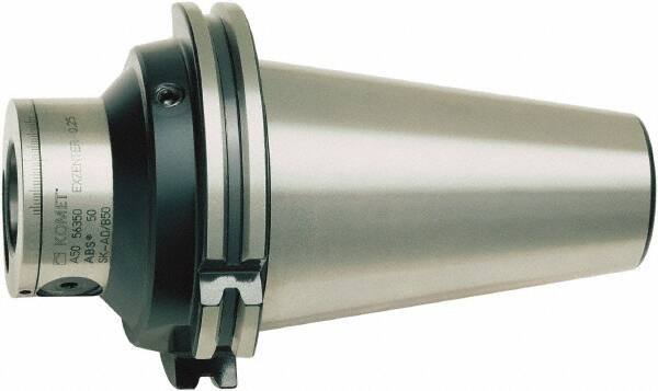 Komet - ABS40 System Size, DIN69871-40 Taper, Modular Tool Holding System Adapter - 50mm Projection, Through Coolant - Exact Industrial Supply