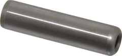 Gibraltar - 3/8" Diam x 1-1/2" Pin Length C-1215 Case Hardened Steel Pull Out Dowel Pin - 1 Beveled & 1 Threaded End - Apex Tool & Supply