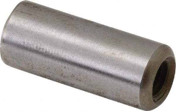Gibraltar - 5/16" Diam x 3/4" Pin Length C-1215 Case Hardened Steel Pull Out Dowel Pin - 1 Beveled & 1 Threaded End - Apex Tool & Supply