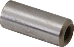 Gibraltar - 5/16" Diam x 3/4" Pin Length C-1215 Case Hardened Steel Pull Out Dowel Pin - 1 Beveled & 1 Threaded End - Apex Tool & Supply