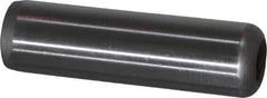 Gibraltar - 1/2" Diam x 1-3/4" Pin Length C-1215 Case Hardened Steel Pull Out Dowel Pin - 1 Beveled & 1 Threaded End - Apex Tool & Supply