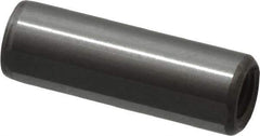 Gibraltar - 1/4" Diam x 3/4" Pin Length C-1215 Case Hardened Steel Pull Out Dowel Pin - 1 Beveled & 1 Threaded End - Apex Tool & Supply