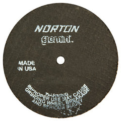 4″ × 1/8″ × 1/4″ Gemini Small Diameter Cut-Off Wheel Type 01 Straight Aluminum Oxide - Apex Tool & Supply