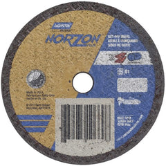 3″ × 0.035″ × 3/8″ NorZon Plus Small Diameter Cut-Off Wheel Type 01 Straight Aluminum Oxide - Apex Tool & Supply