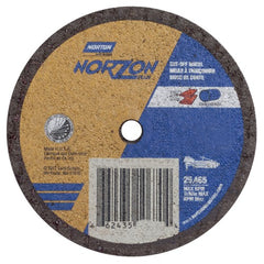 3″ × 1/16″ × 1/4″ NorZon Plus Small Diameter Cut-Off Wheel Type 01 Straight - Apex Tool & Supply