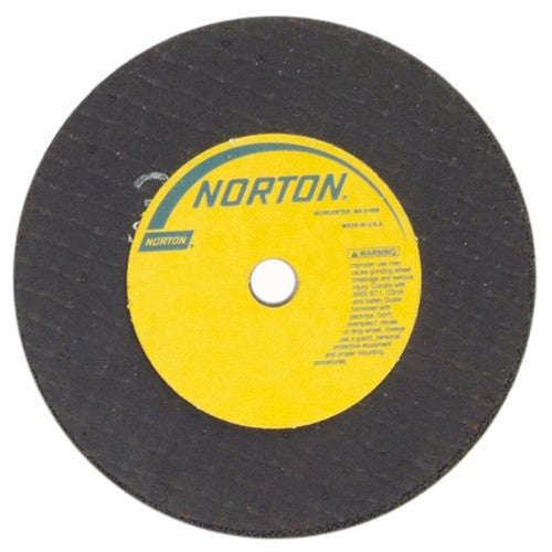 4″ × 1/16″ × 3/8″ Small Diameter Cut-Off Wheel Type 01 Straight 36 Grit Aluminum Oxide - Apex Tool & Supply