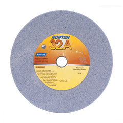4″ × 1/4″ × 1/2″ 32A Toolroom Wheel Type 01 Straight 60 Grit Aluminum Oxide - Apex Tool & Supply