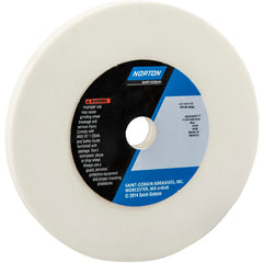 4″ × 1/4″ × 1/2″ 38A Toolroom Wheel Type 01 Straight 60 Grit Aluminum Oxide - Apex Tool & Supply