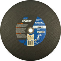 14″ × 1/8″ × 1″ Ductile High Speed Cut-Off Wheel Type 01 Straight Aluminum Oxide - Apex Tool & Supply