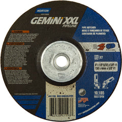 6″ × 5/32″ × 5/8″ Gemini Non-Woven Depressed Center Wheel Type 27 - Apex Tool & Supply