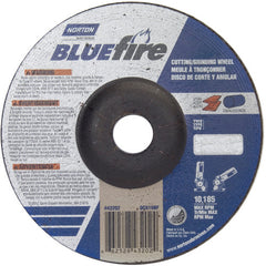 6 × 1/8 × 7/8″ BlueFire Grinding Wheel ZA 30 U Type 27 - Apex Tool & Supply