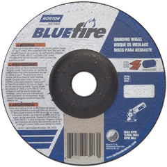 6 × 1/4 × 7/8″ BlueFire Grinding Wheel ZA 24 S Type 27 - Apex Tool & Supply