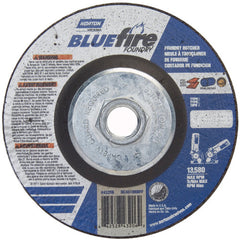 ‎4-1/2″ × 1/8″ × 5/8″ BlueFire Non-Woven Depressed Center Wheel Type 27 - Apex Tool & Supply