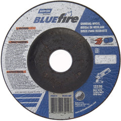 ‎4-1/2 × 1/4 × 7/8″ BlueFire Grinding Wheel ZA 24 S Type 27 - Apex Tool & Supply
