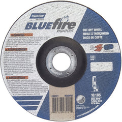 6 × 1/16 × 7/8″ BlueFire RightCut Cutting Wheel A 36 Q Type 27/42 - Apex Tool & Supply