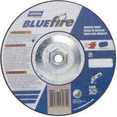 ‎7 × 1/4 × 5/8 - 11″ BlueFire Grinding Wheel ZA 24 S Type 27 - Apex Tool & Supply