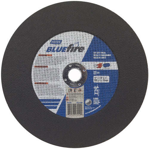 12″ × 1/8″ × 1″ BlueFire Stationary Saw Cut-Off Wheel Type 01 Straight - Apex Tool & Supply