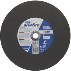14″ × 7/64″ × 1″ BlueFire Chopsaw Cut-Off Wheel Type 01 Straight Zirconia Alumina/Aluminum Oxide - Apex Tool & Supply