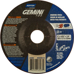 5″ × 20.0″ × 22.23 ″ Gemini Non-Woven Depressed Center Wheel Type 27 46 Grit - Apex Tool & Supply