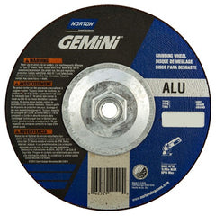 ‎7″ × 1/4″ × 5/8″-11 Gemini Non-Woven Depressed Center Wheel Type 27 24 Grit - Apex Tool & Supply