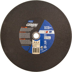 14″ × 1/8″ × 1″ Gemini Stationary Saw Cut-Off Wheel Aluminum Oxide - Apex Tool & Supply