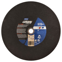 14 × 3/32 × 1″ Gemini Long Life Chop Saw Cut-Off Wheel A 36 P Type 01/41 - Apex Tool & Supply