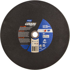 14″ × 3/32″ × 1″ Gemini Chopsaw Cut-Off Wheel Aluminum Oxide - Apex Tool & Supply