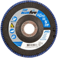 5 × 7/8″ BlueFire Fiberglass Conical Flap Disc Type 29 P80 Grit R884P Zirconia Alumina - Apex Tool & Supply