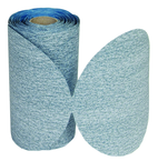 6" - 320 Grit - Silicon Carbide - PSA Disc Roll - Paper Disc - Apex Tool & Supply