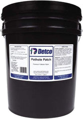 Detco - 5 Gal Pothole Patch - Black, 5 Sq Ft Coverage - Apex Tool & Supply
