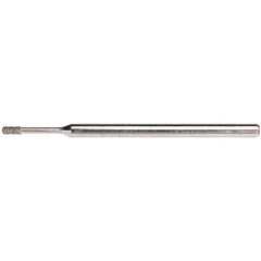 0.09″ × 0.157″ × 0.5″ Electroplated CBN Mounted Point 200 Grit - Apex Tool & Supply