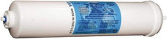 Aquaverve - 2-1/2" OD, 1µ, Mesh Multifilament Polyester Universal Drinking Water Carbon Block Cartridge Filter - 12" Long, Reduces Chlorine, Tastes, Odors, VOCs & Cysts - Apex Tool & Supply