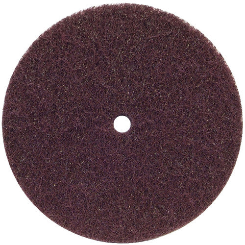 6 × 1/2″ Bear-Tex High Strength Non-Woven Arbor Hole Disc Aluminum Oxide Medium Grit - Apex Tool & Supply