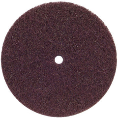6 × 1/2″ Bear-Tex High Strength Non-Woven Arbor Hole Disc Aluminum Oxide Medium Grit - Apex Tool & Supply