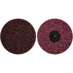 4″ STE VS Non Woven Quick Change Disc Type TR/III 120 Grit Medium Aluminum Oxide - Apex Tool & Supply