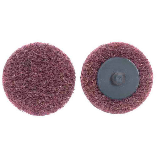 3″ Bear Tex Non Woven Quick Change Disc Type TR/III Medium Grit Aluminum Oxide - Apex Tool & Supply