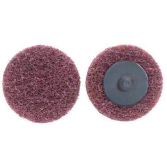 3″ Bear Tex Non Woven Quick Change Disc Type TR/III Medium Grit Aluminum Oxide - Apex Tool & Supply