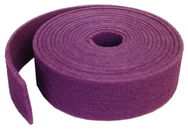 4'' x 30 ft. - Maroon - Aluminum Oxide Very Fine Grit - Bear-Tex Clean & Blend Roll - Apex Tool & Supply