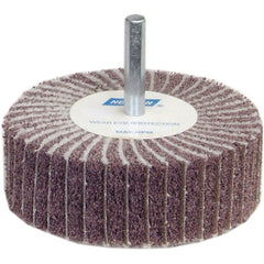 2″ × 1″ × 1/4″ Interleaf Non-Woven Flap Wheel 120 Grit Aluminum Oxide - Apex Tool & Supply