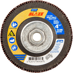 ‎4-1/2″ × 1/4″ × 5/8″-11 SG Blaze R980P Flap Disc Type 27 Flat 80 Grit - Apex Tool & Supply
