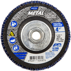 ‎4-1/2″ × 5/8″-11 40 Grit Type 29 Flap Disc - Apex Tool & Supply